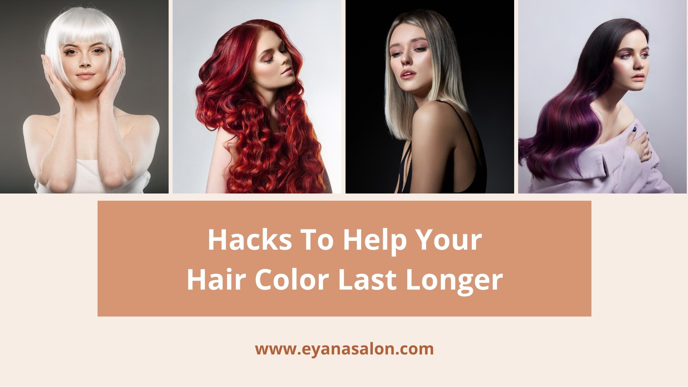 5 Hacks To Help Your Hair Color Last Longer | Hair Salon Dubai