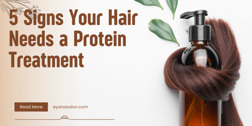 signs before doing hair protein treatment