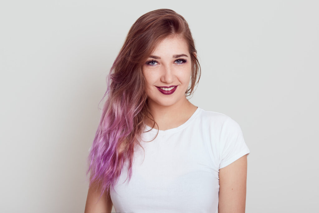 ombre hair colour technique in uae